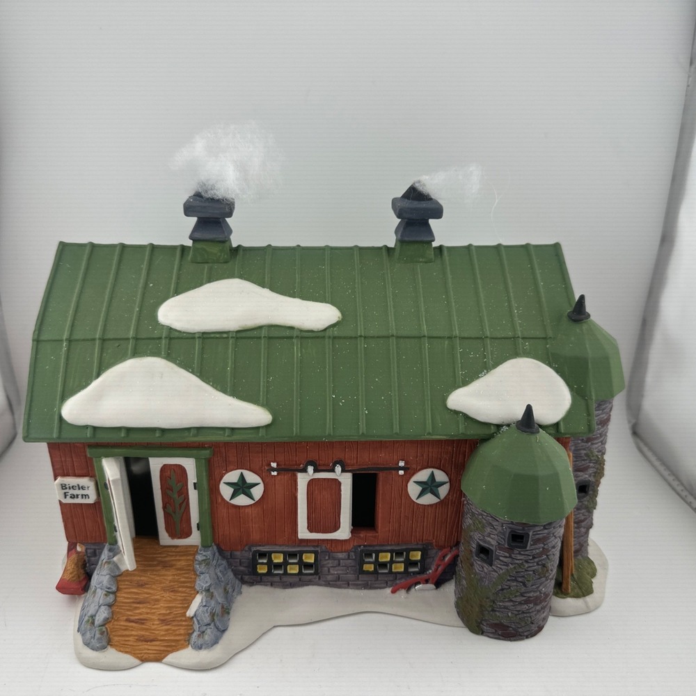 Dept 56 New England Village Pennsylvania Dutch Barn 5648-0 Retired